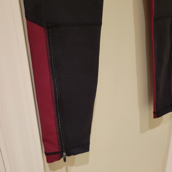 BNWT Zella compression zipper yoga studio leggings - Picture 6 of 9